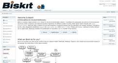 Desktop Screenshot of biskit.pasteur.fr